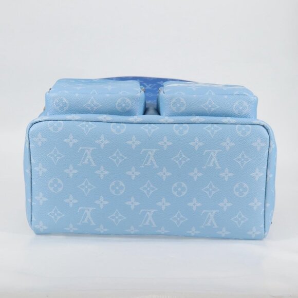 LOUIS VUITTON Monogram Clouds Multi Pocket Backpack Blue M45441 Auth yk18948M - Picture 6 of 16